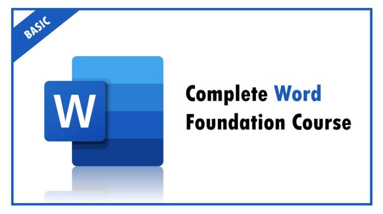 Complete Microsoft Word Course in Bangla