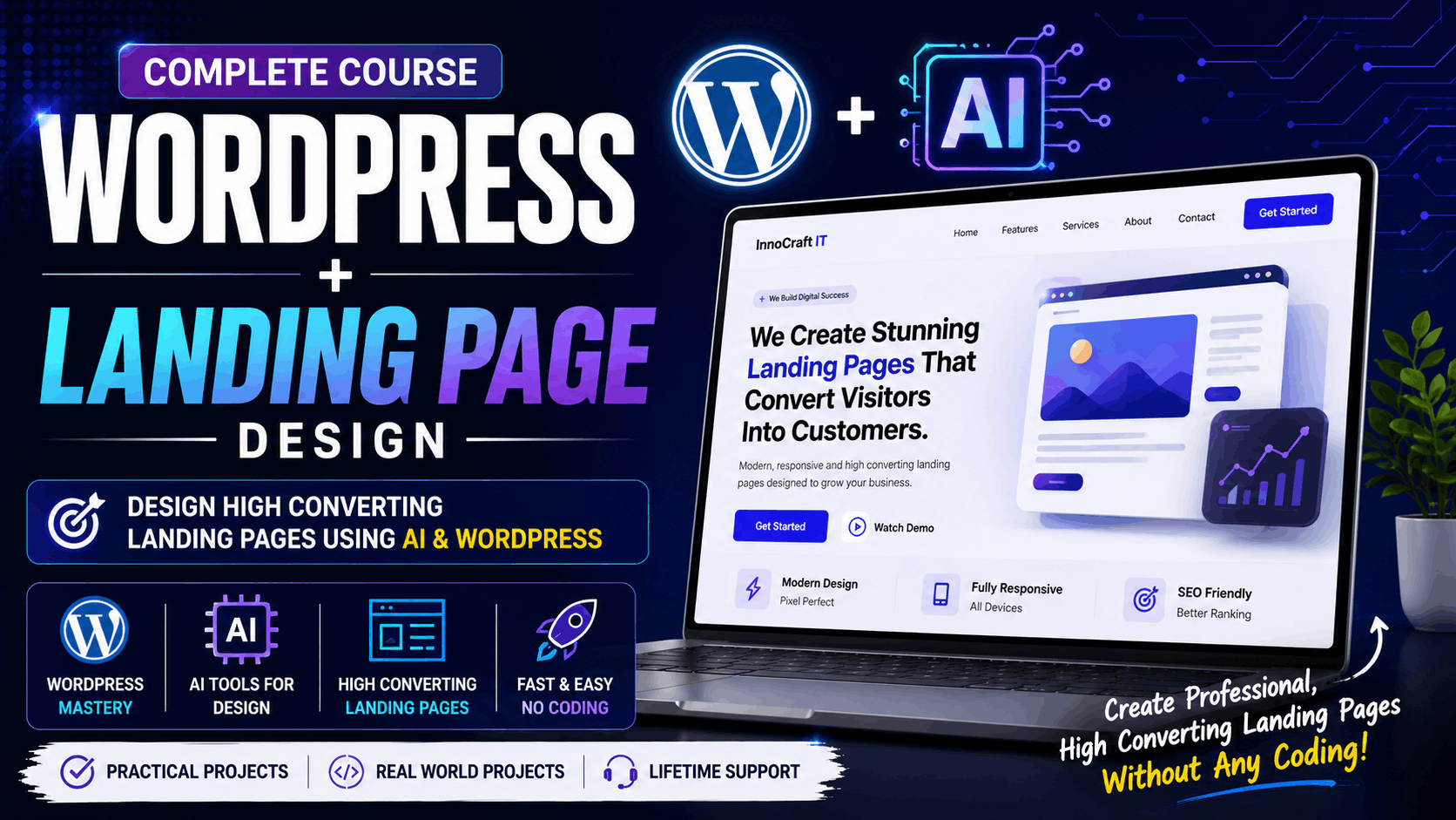 WordPress and AI Landing Page Design
