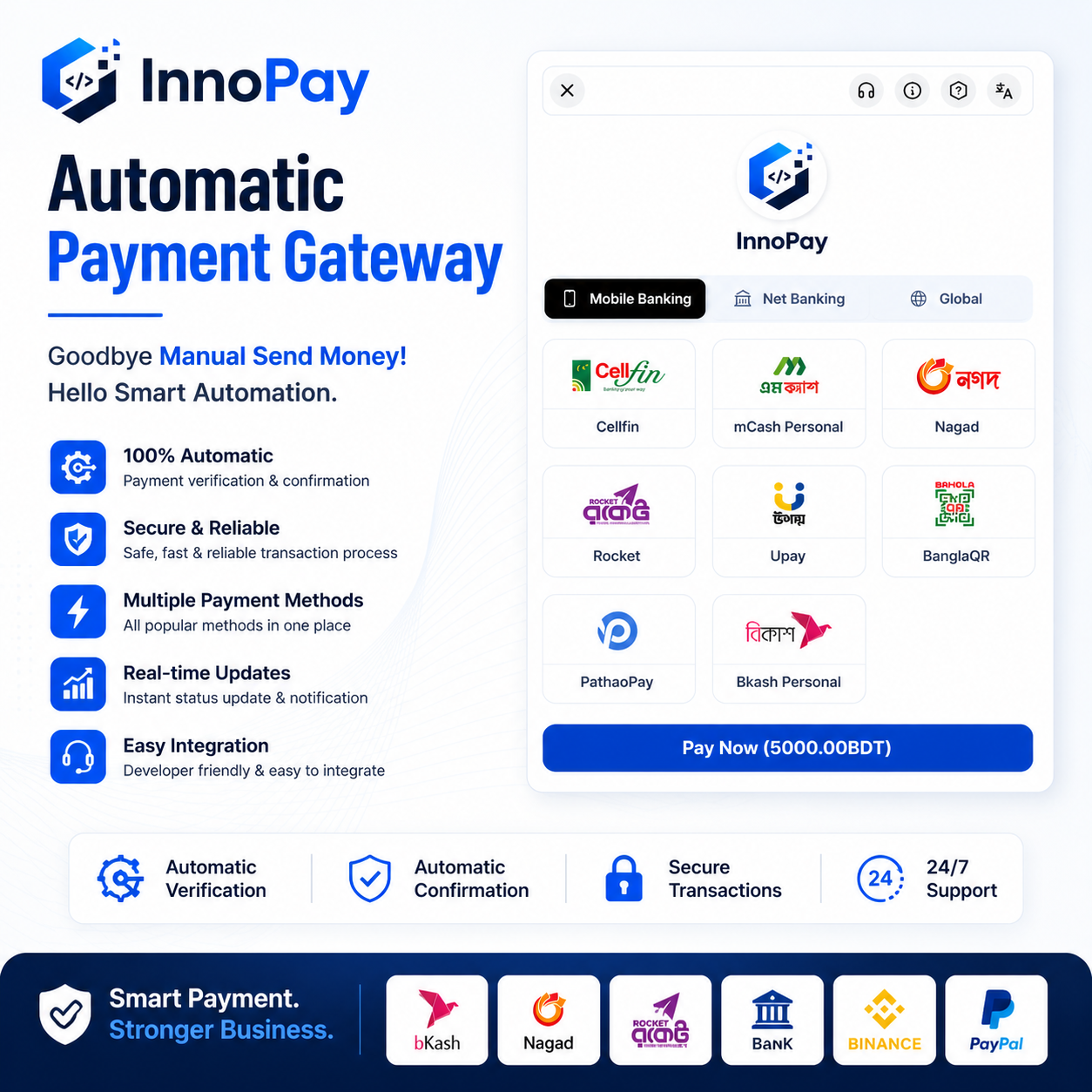 Automatic Payment Gateway System